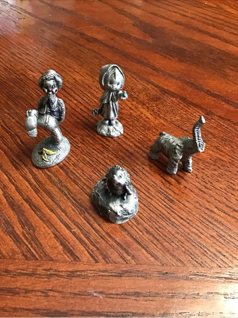Vintage Lot of Pewter Figurines. Little Gallery, Hudson, Spoontiques
